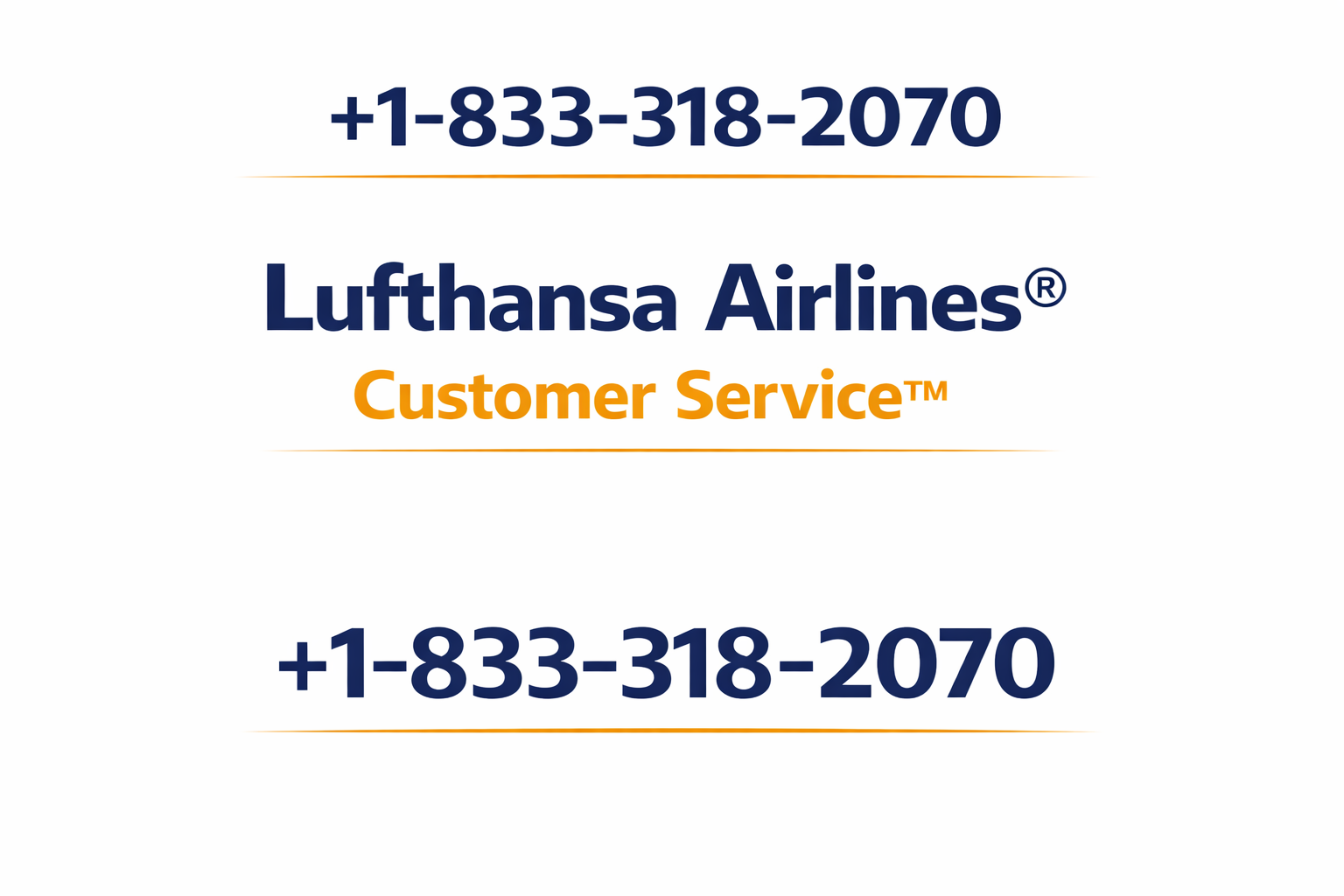24 hour Lufthansa Airlines® Customer Service Number || Flight Booking, Cancellation & Refund Support